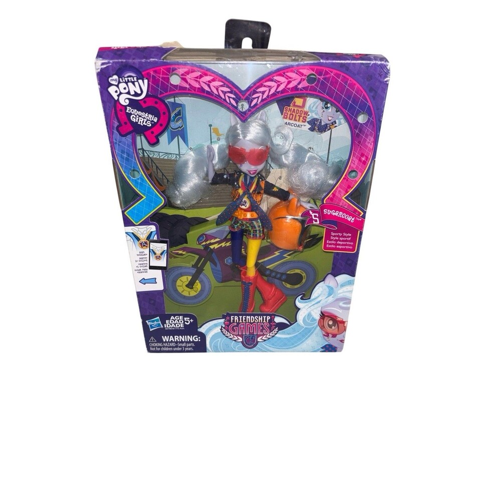 My Little Pony Sugarcoat Sporty Style Equestria Girls Friendship Games Doll *New